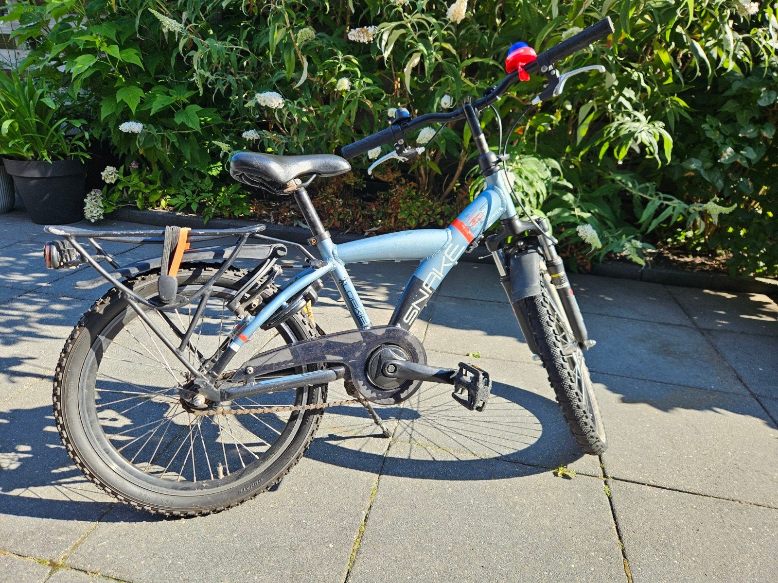 Kinderfiets Snake 20 inch, Ophalen, Snake, Zo goed als nieuw, Terugtraprem