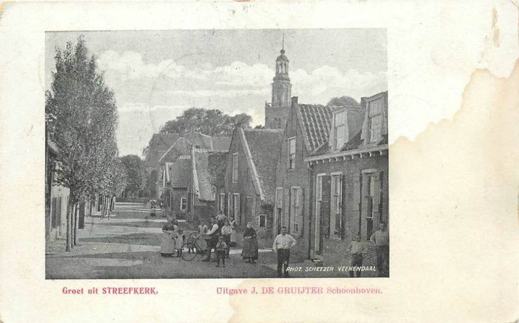 304-007-029 Streefkerk Groet uit, Verzenden, Voor 1920, Zuid-Holland
