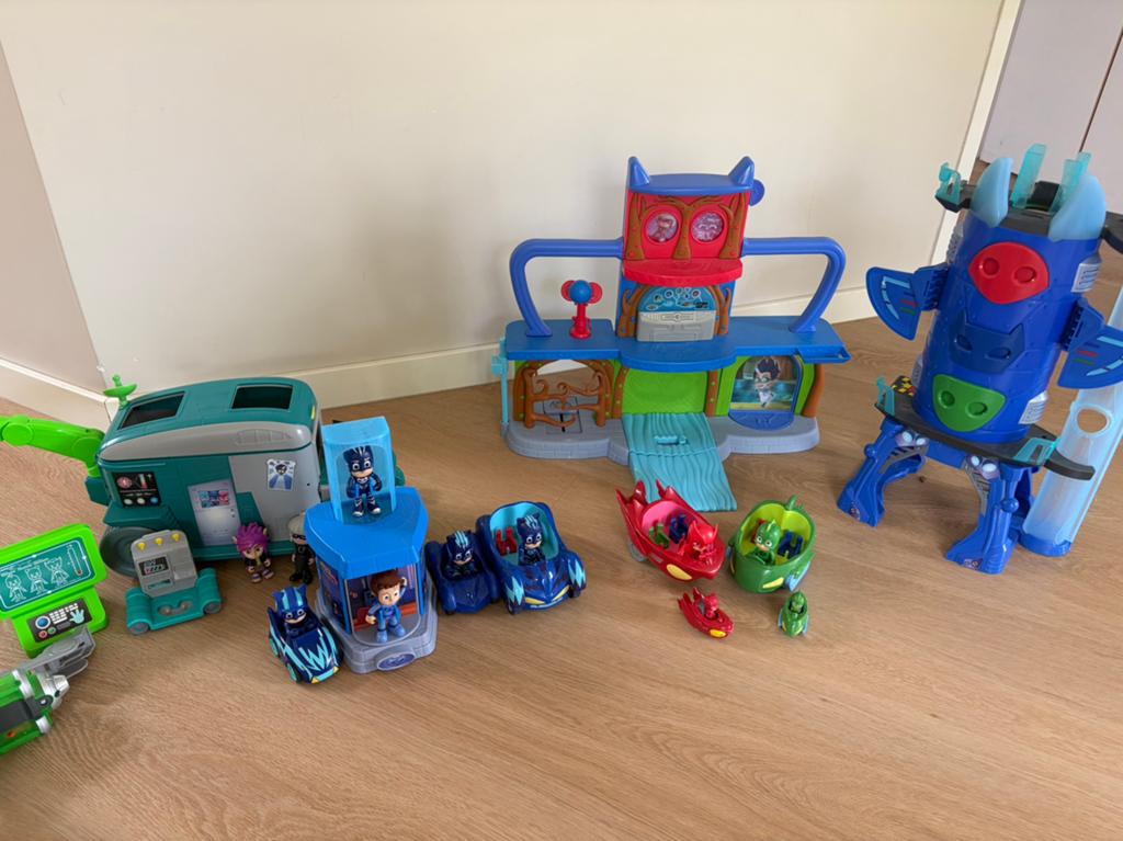 Diverse PJ Masks sets bij elkaar., Kinderen en Baby's, Speelgoed | Actiefiguren, Gebruikt, Ophalen
