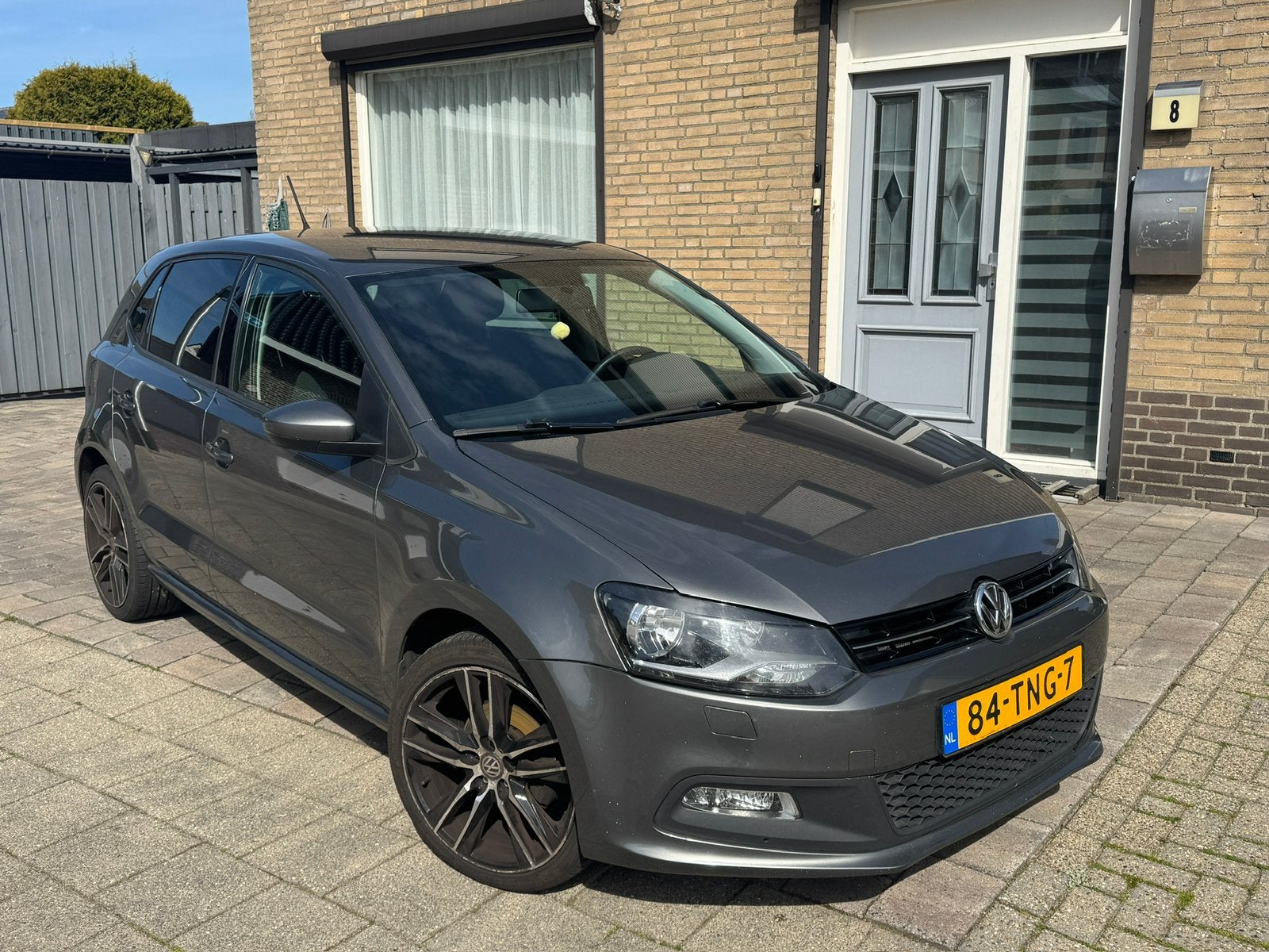 Volkswagen Polo 1.2 TSI 2012 Grijs Toponderhouden!, Voorwielaandrijving, Stof, 40 €/maand, 4 cilinders