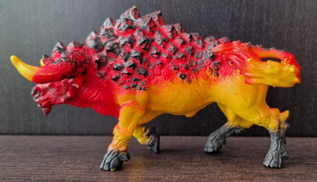 Schleich Eldrador Vuurstier - 2018, Kinderen en Baby's, Ophalen of Verzenden, Gebruikt