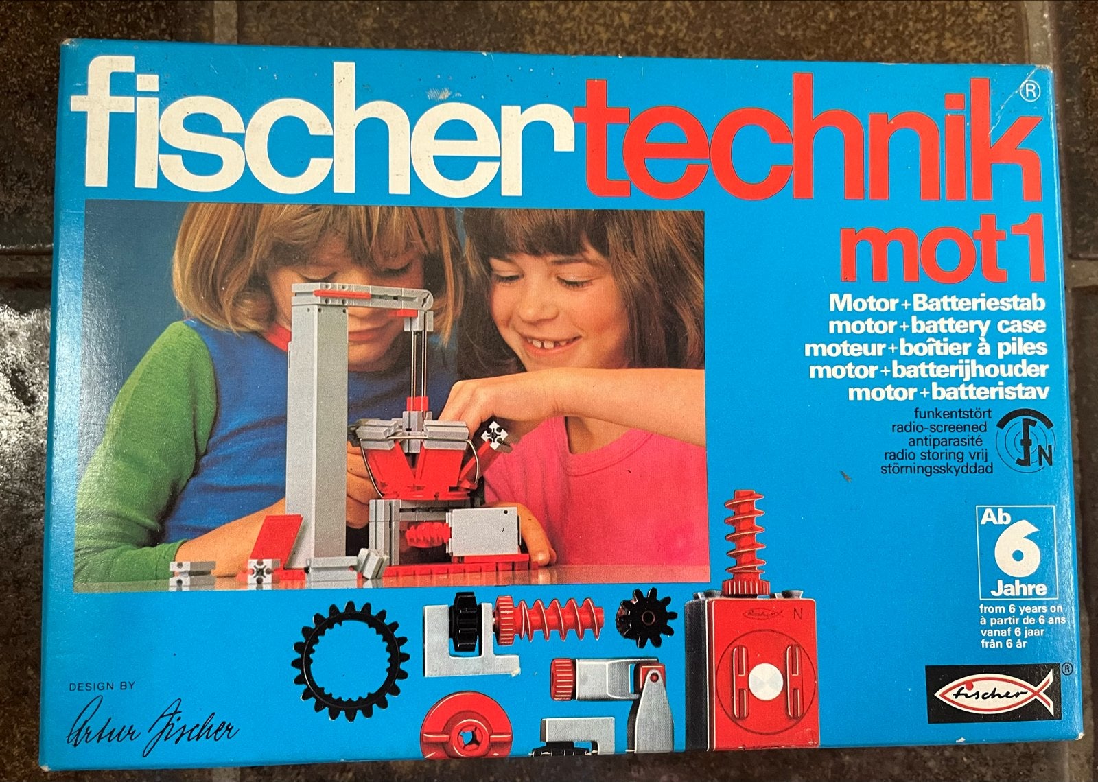 Fischertechnik mot1, em1, mot5, 200, O23 - Diverse sets, Ophalen of Verzenden, Gebruikt, Bouwen, Met licht