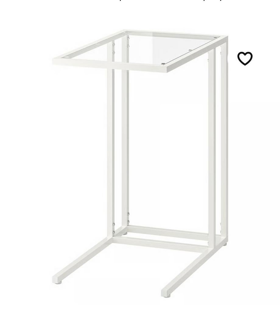 IKEA laptop/bijzettafel Vittsjo, Computers en Software, Laptoptafels, Ophalen, Zo goed als nieuw