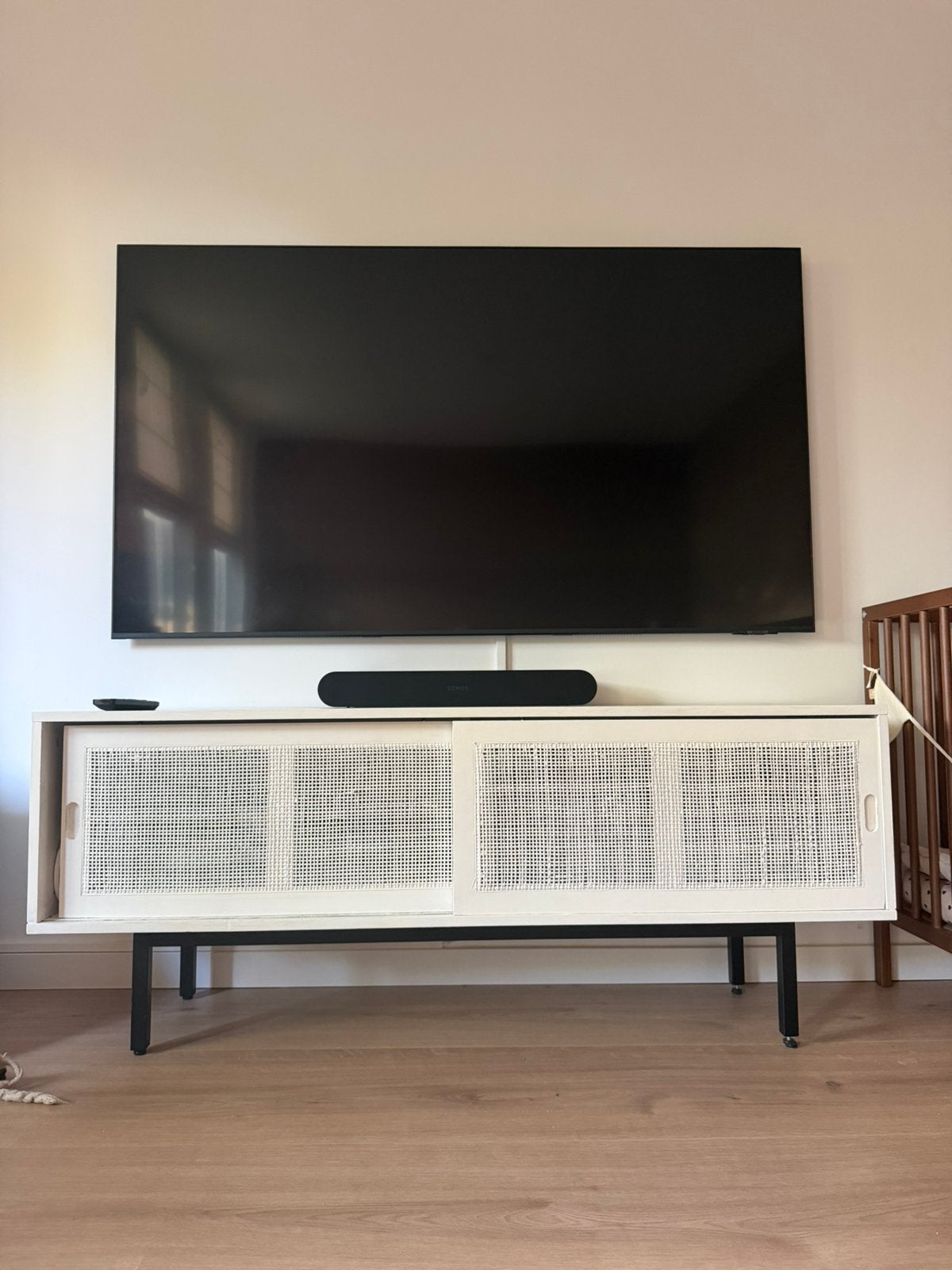 Tv kast, Huis en Inrichting, Ophalen, 100 tot 150 cm, Zo goed als nieuw, Minder dan 100 cm