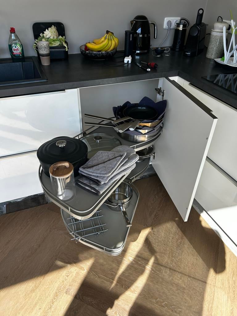 Moderne keuken met Etna inductie en oven (display defect), Ophalen, Gebruikt