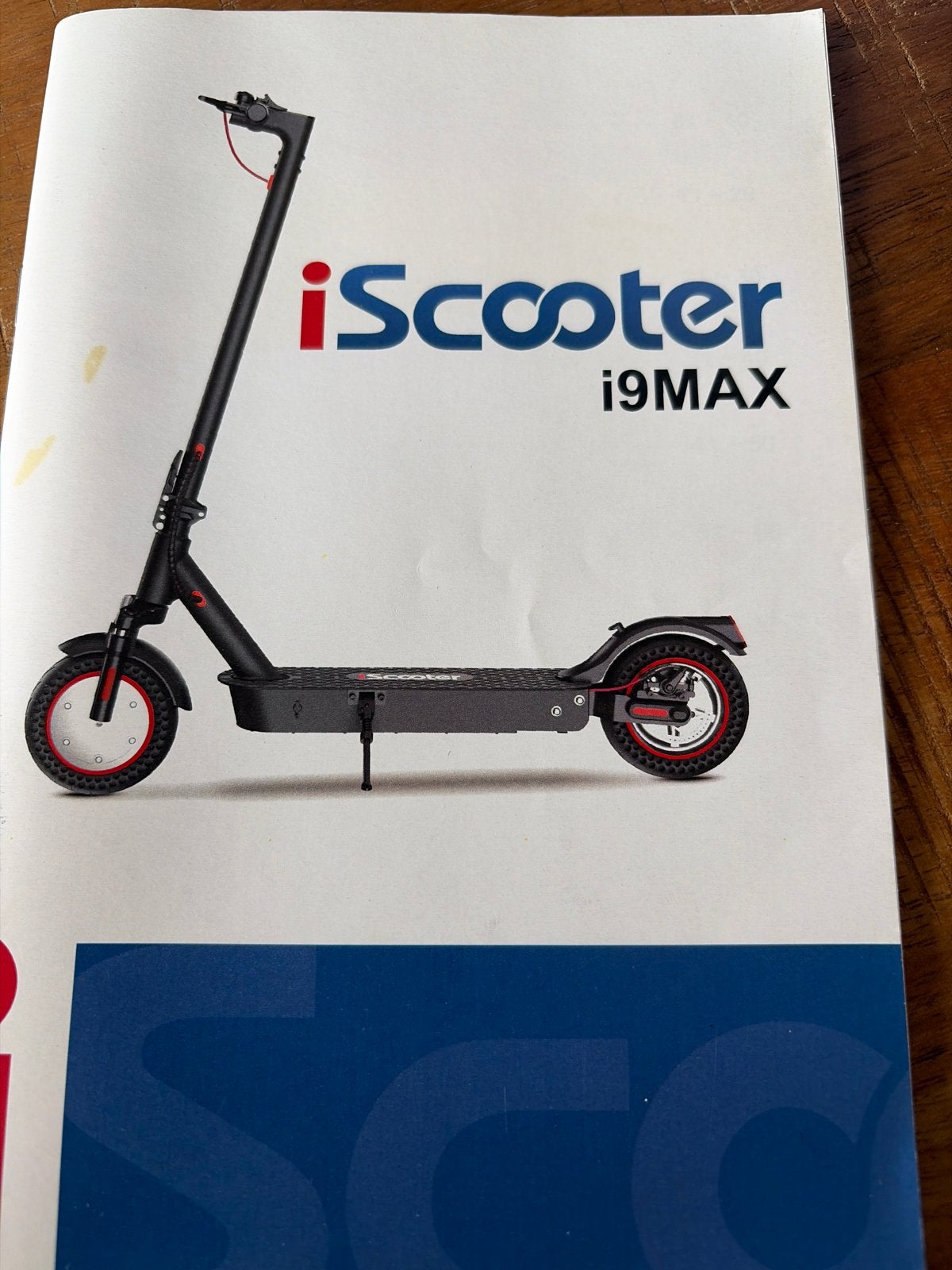 iScooter i9MAX Elektrische Step - niet gebruikt, Ophalen, Nieuw, Elektrische step (E-scooter)