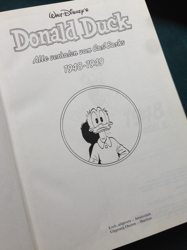 Donald Duck Alle verhalen van Carl Barks 1948-1949, Ophalen of Verzenden, Donald Duck, Zo goed als nieuw, Overige typen