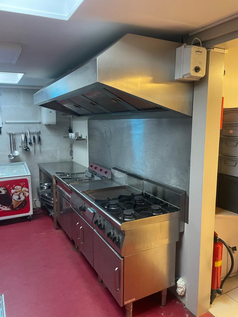 Professionele Horeca Keukenapparatuur Set, Ophalen of Verzenden, Gebruikt, Fornuis, Frituur en Grillen
