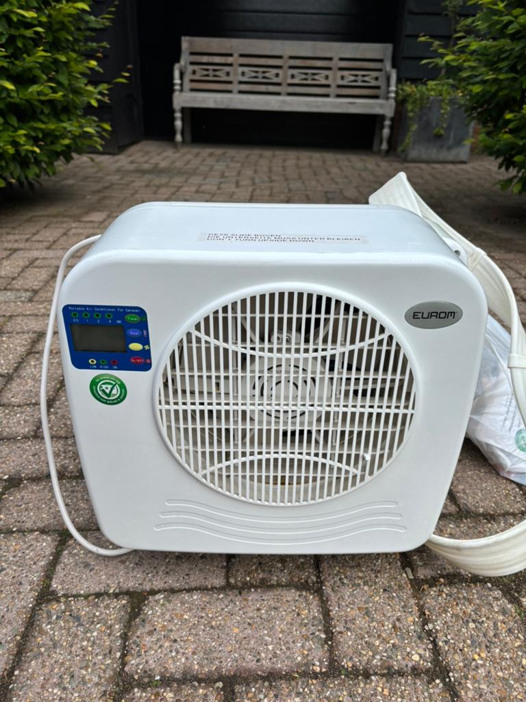 Airco split Eurom AC 2401 Caravan & Camper Airco, Caravans en Kamperen, Caravan accessoires, Ophalen, Zo goed als nieuw
