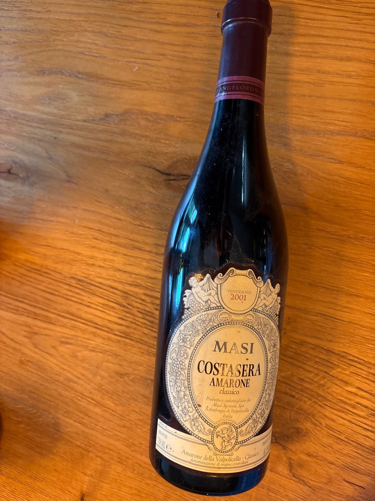 Masi Costasera Amarone Classico 2001, Gebruikt, Rode wijn, Vol, Italië