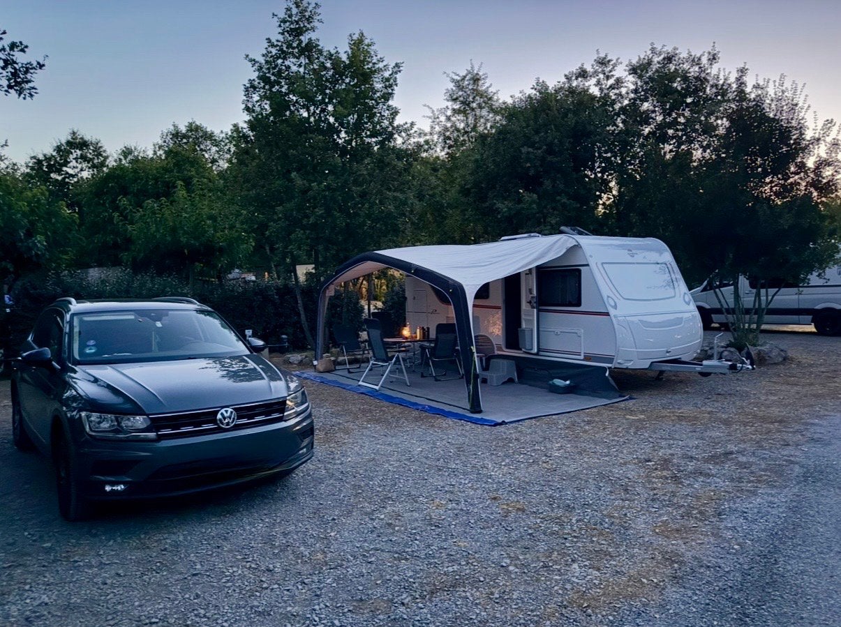Dometic Sunshine Air Pro 500 opblaasbare Luifel, Caravans en Kamperen, Ophalen, Gebruikt