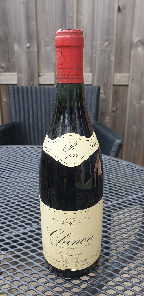 1988 Chinon Les Ba, Frankrijk, Nieuw, Ophalen of Verzenden, Rode wijn