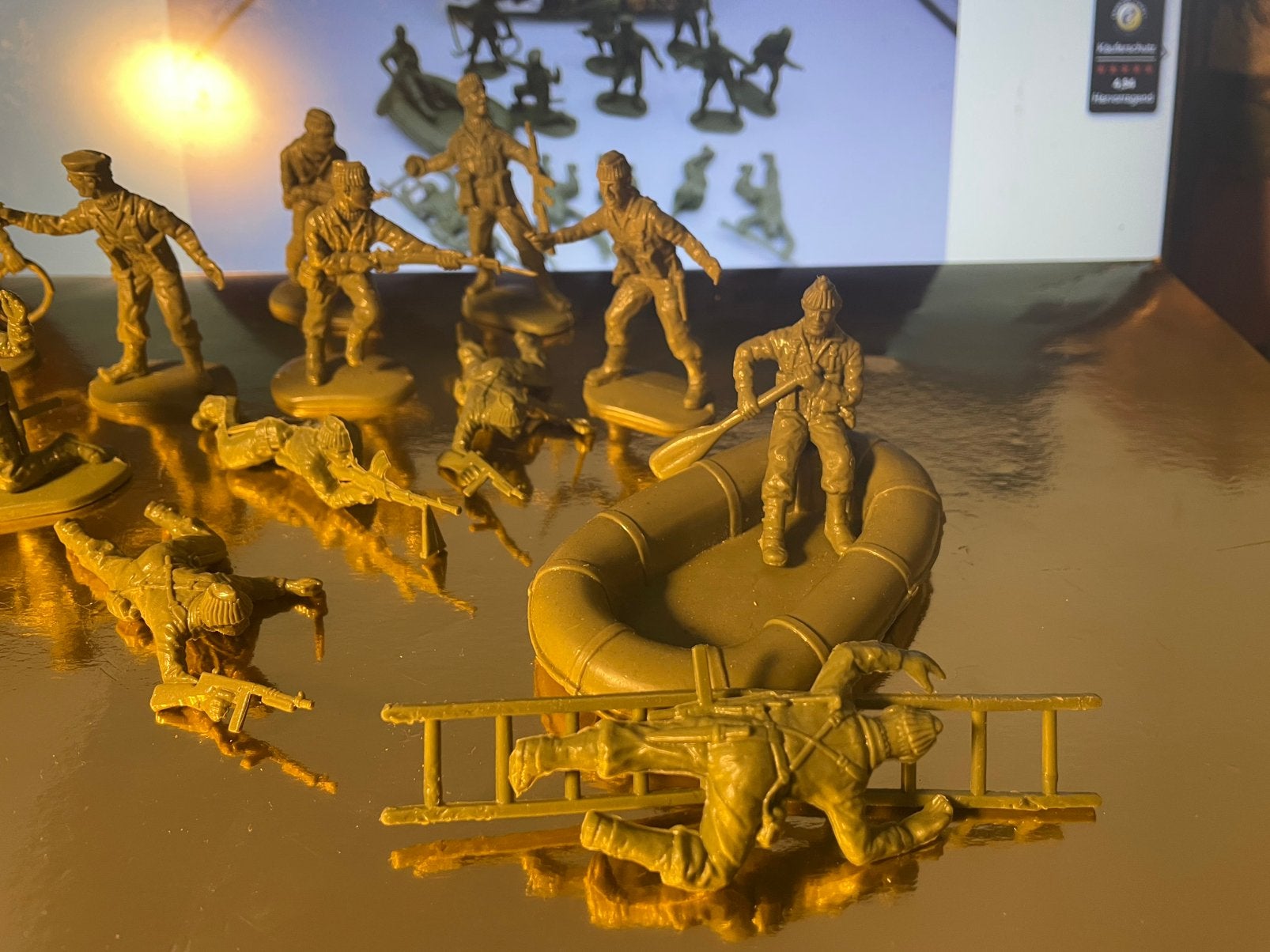 Matchbox Commando's Set  1:32, Ophalen of Verzenden, Zo goed als nieuw, Groter dan 1:35, Figuur of Figuren