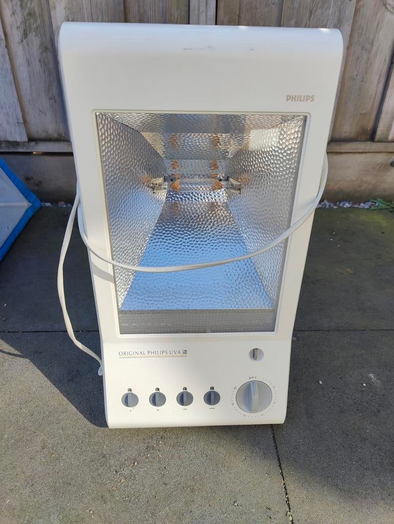 Philips Gezichtsbruiner HB 411/B, Witgoed en Apparatuur, Zonnebanken en Gezichtsbruiners, Ophalen, Gebruikt, Gezichtsbruiner, Minder dan 10 lampen