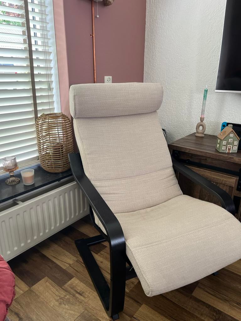 Poäng Relaxstoel, Ophalen, Zo goed als nieuw, Minder dan 75 cm, 50 tot 75 cm