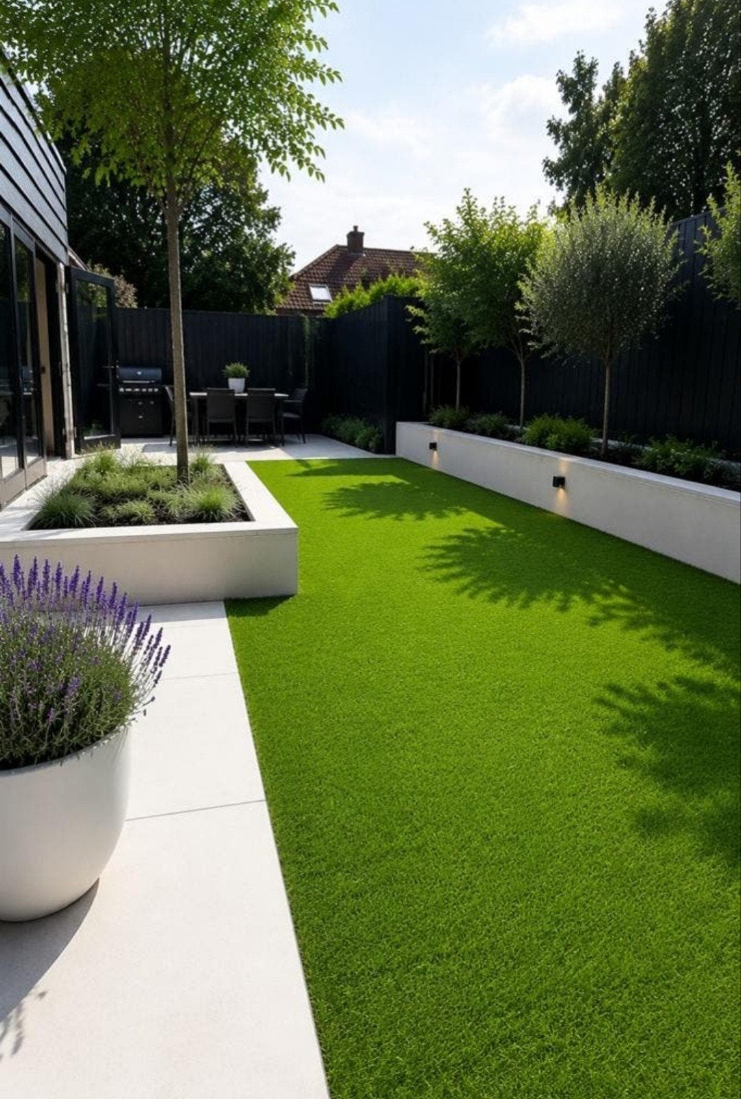 Kunstgras 5cm hoog (1,07 x  4 = 4,28 m²), Tuin en Terras, Gras en Kunstgras, Ophalen