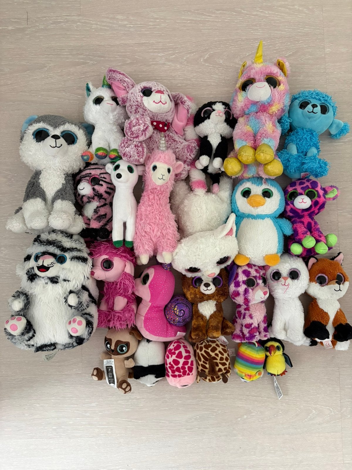 Grote collectie Ty Beanie Boos knuffels 26 stuks, Ophalen, Overige karakters, Overige typen, Zo goed als nieuw