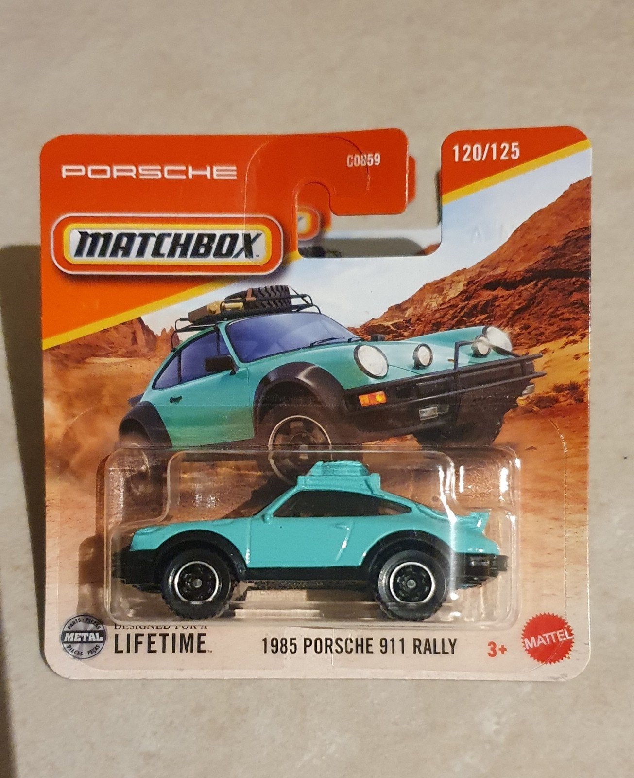 Matchbox 1985 Porsche 911 Rally, Ophalen of Verzenden, Nieuw, Auto