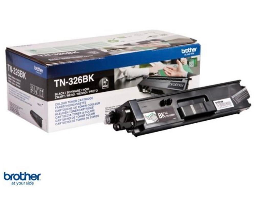 Brother TN-326BK Toner Zwart 4000 Afdrukken Nieuw!!, Ophalen, Nieuw, Toner, Brother