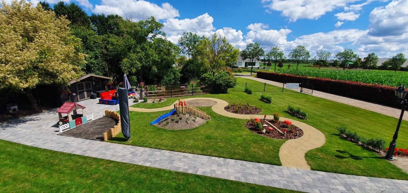 Abbey Stone Terrastegels, Tuin en Terras, Tegels en Klinkers, Ophalen, Gebruikt, 10 m² of meer, Beton