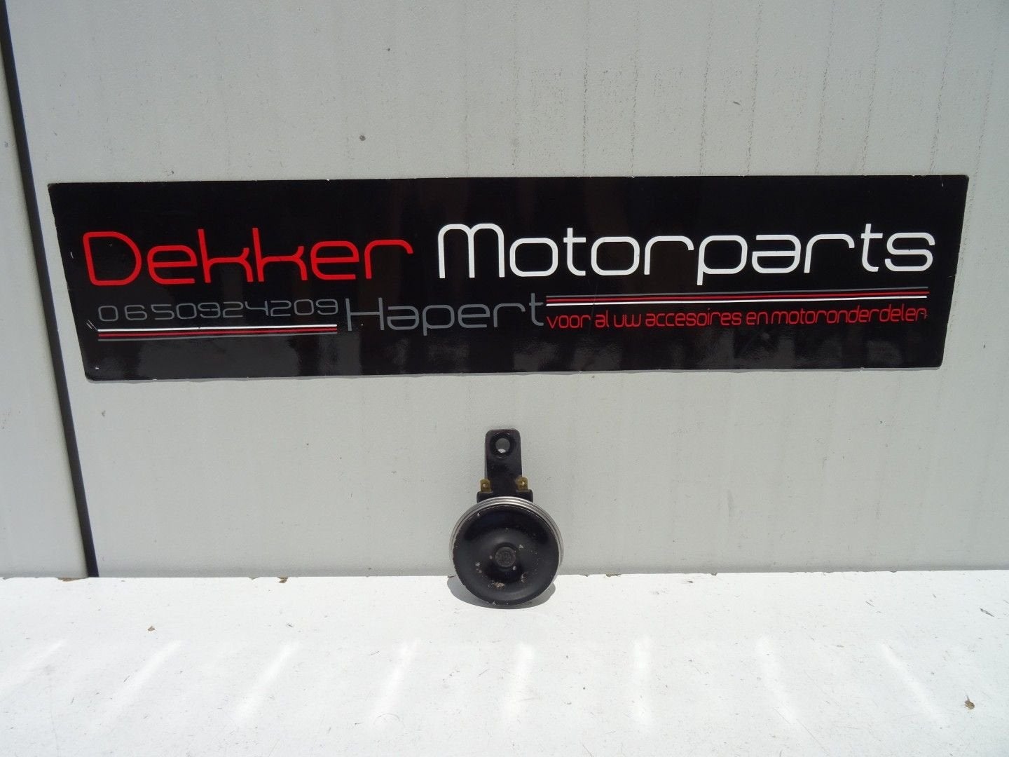 Claxon + Steun / Toeter Honda CBR600RR 2007-2008-2010-2012, Gebruikt, -, -, Ophalen of Verzenden