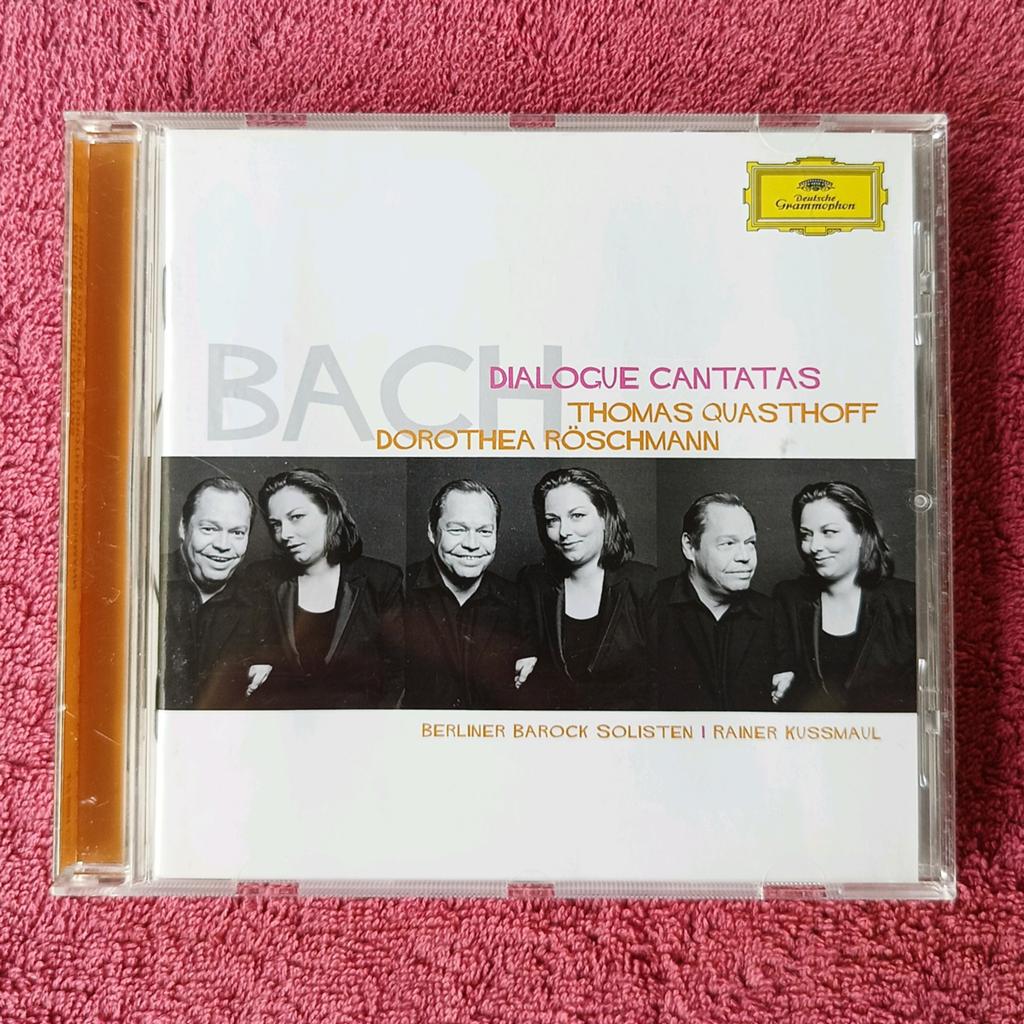 Bach Dialogue Cantatas - Thomas Quasthoff & Röschmann, Gebruikt, Met libretto, Ophalen of Verzenden, Barok