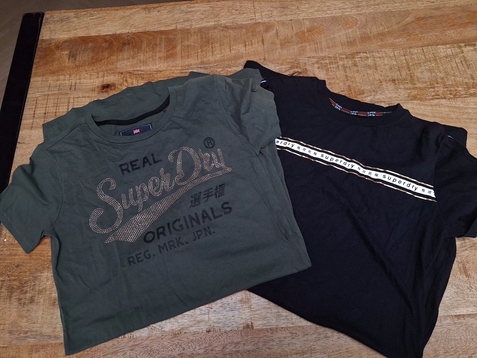 2 Superdry jurkjes maat S, Superdry, Zwart, Ophalen of Verzenden, Zo goed als nieuw