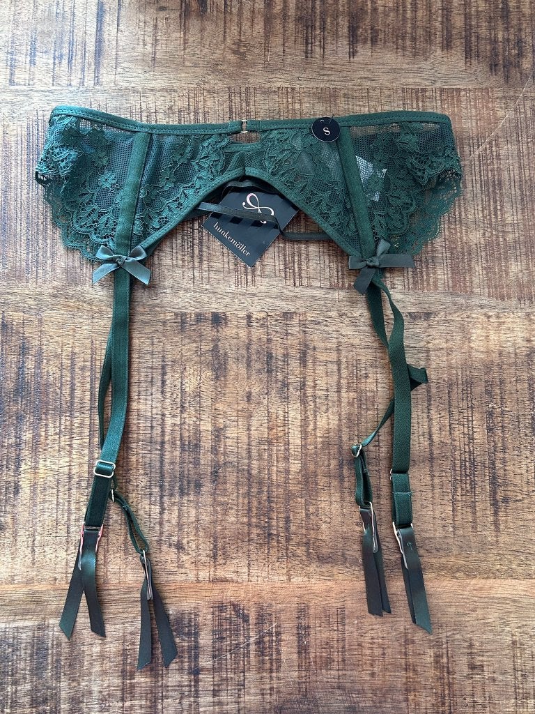 Hunkemöller Miley Jarretels Groen S, Hunkemöller, Ophalen of Verzenden, Groen, Overige typen