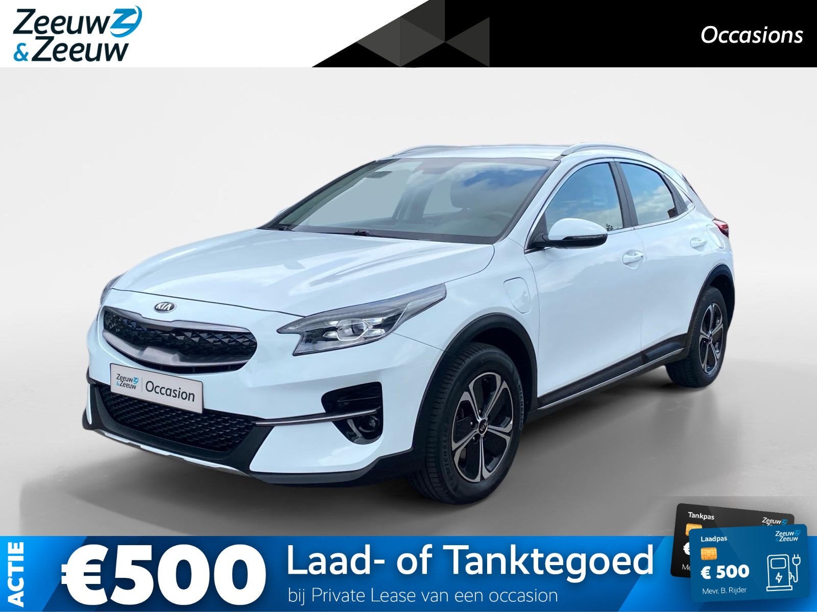 Kia XCeed 1.6 GDi PHEV DynamicLine | Navigatie | Climate con, Auto's, Gebruikt, Leder en Stof, Wit, Electronic Stability Program (ESP)