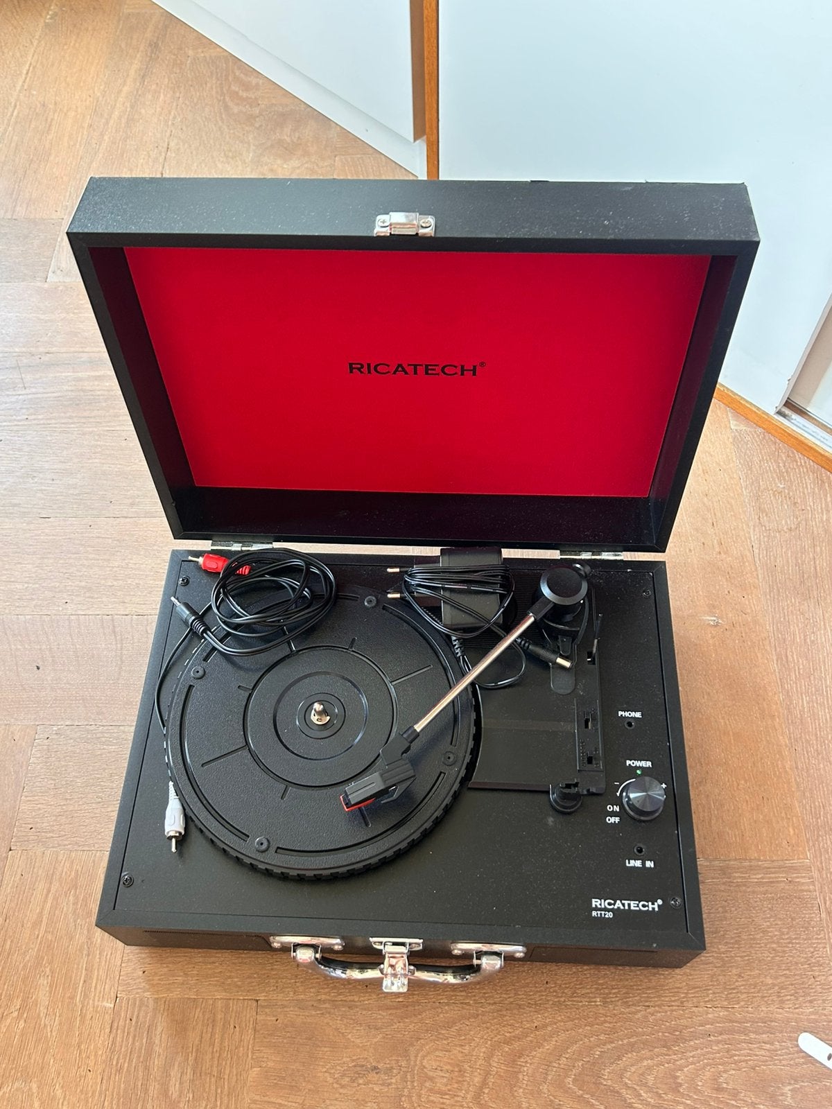 Ricatech RTT20 Platenspeler, Ophalen, Zo goed als nieuw, Overige merken