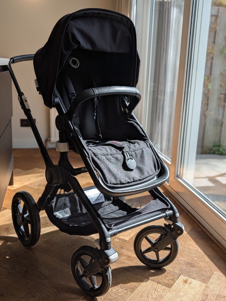 Bugaboo Fox2 | Incl. voetenzak, auto-adapters en plankje, Ophalen, Gebruikt, Bugaboo, Combiwagen