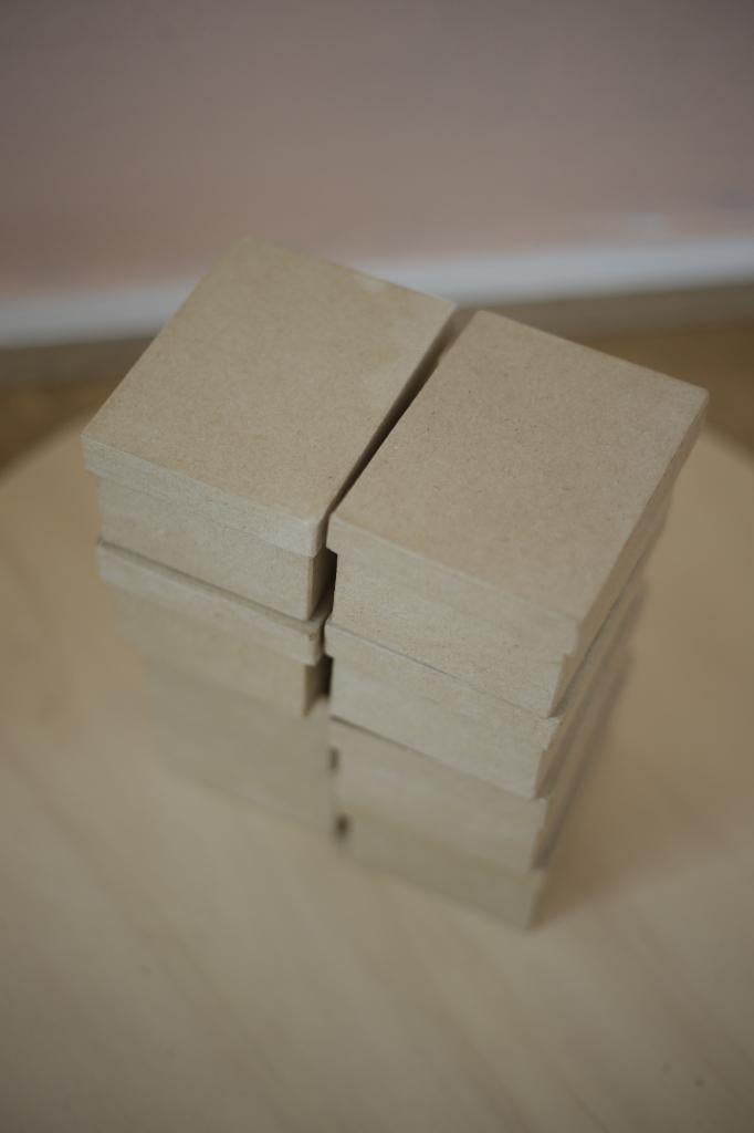 Nieuw dozen "Rechthoek" 8 stuks voor decopatch, Hobby en Vrije tijd, Knutselen, Ophalen, Nieuw, Papier of Karton, Overige merken
