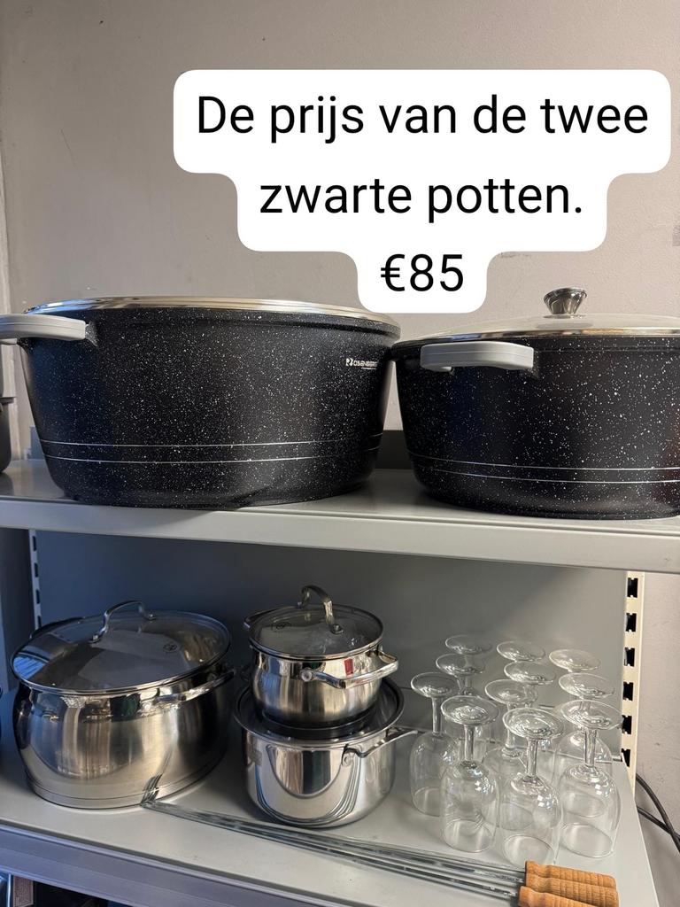 Nieuwe en gebruikte pannen tegen uitstekende prijzen, Huis en Inrichting, Keuken | Potten en Pannen, Ophalen of Verzenden, Nieuw
