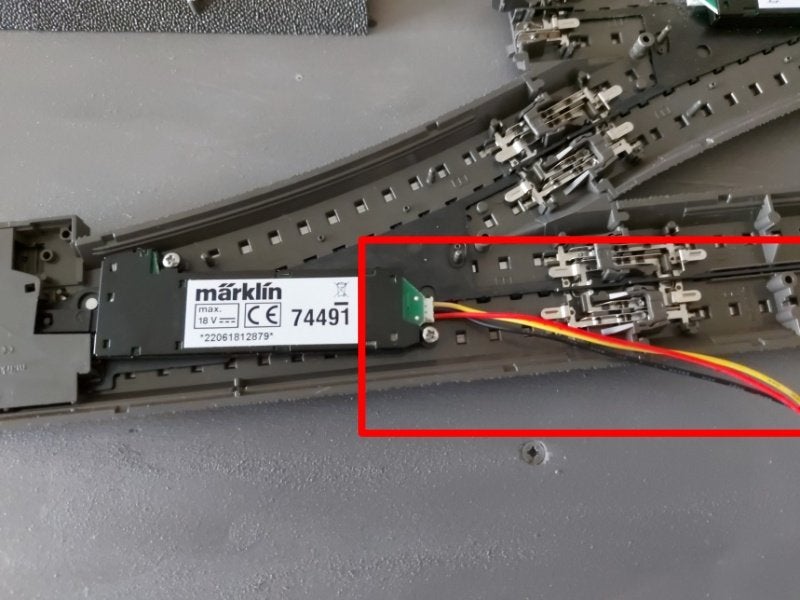 Vervangende aansluitdraden voor Märklin wisselaandrijvingen, Hobby en Vrije tijd, Ophalen, Wisselstroom, Overige typen, Nieuw