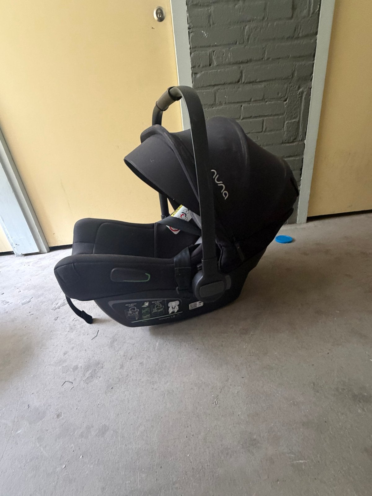 Nuna maxicosi/autostoel - Zwart, comfortabel en veilig, Zijbescherming, 0 t/m 13 kg, Ophalen, Overige merken