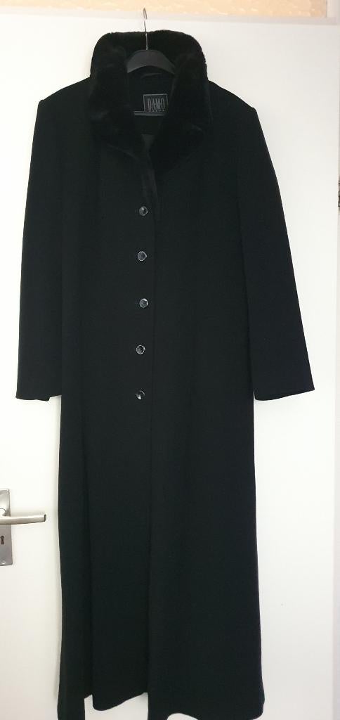 Nieuw maxi wintermantel jas Damo Donna maat M, Kleding | Dames, Jassen | Winter, Nieuw, Maat 38/40 (M), Zwart, Ophalen of Verzenden