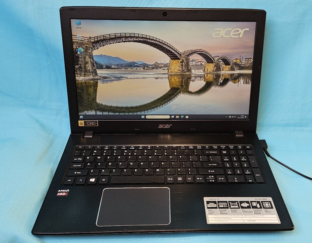 Leuke Acer Laptop Led Scherm 15.6 inch Wind 11+ Lader, Gebruikt, 8 GB, Ophalen of Verzenden, SSD