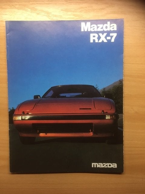 Mazda RX-7 Brochure     1981     NL, Ophalen of Verzenden, Gelezen, Mazda
