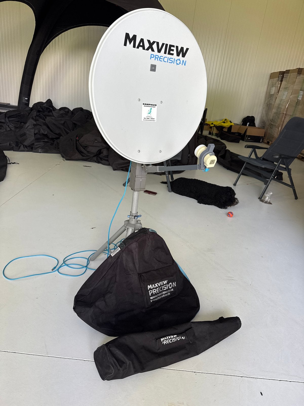 Maxview Precision Satellietantenne - Zo goed als nieuw, Ophalen, Zo goed als nieuw, (Schotel)antenne, Overige merken