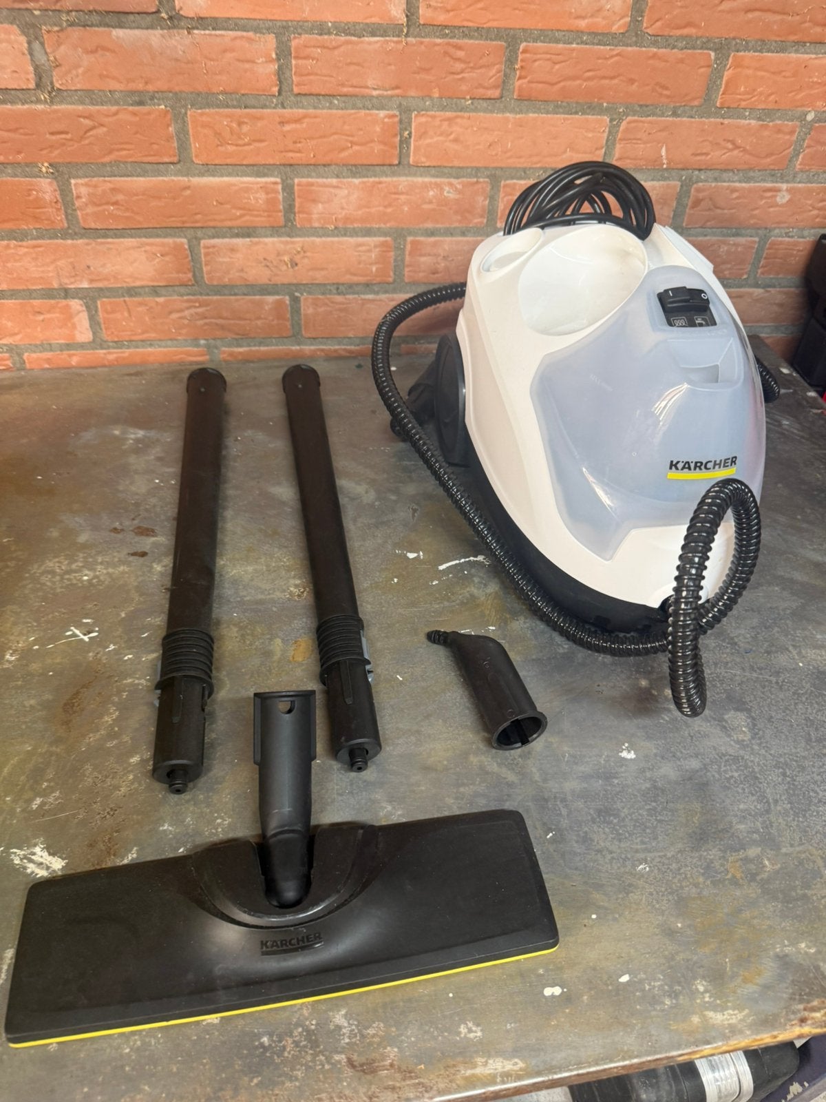 Karcher SC4 stoomreiniger - 1,5 jaar oud - incl accessoires, Witgoed en Apparatuur, Stoomapparaten, Ophalen, Zo goed als nieuw