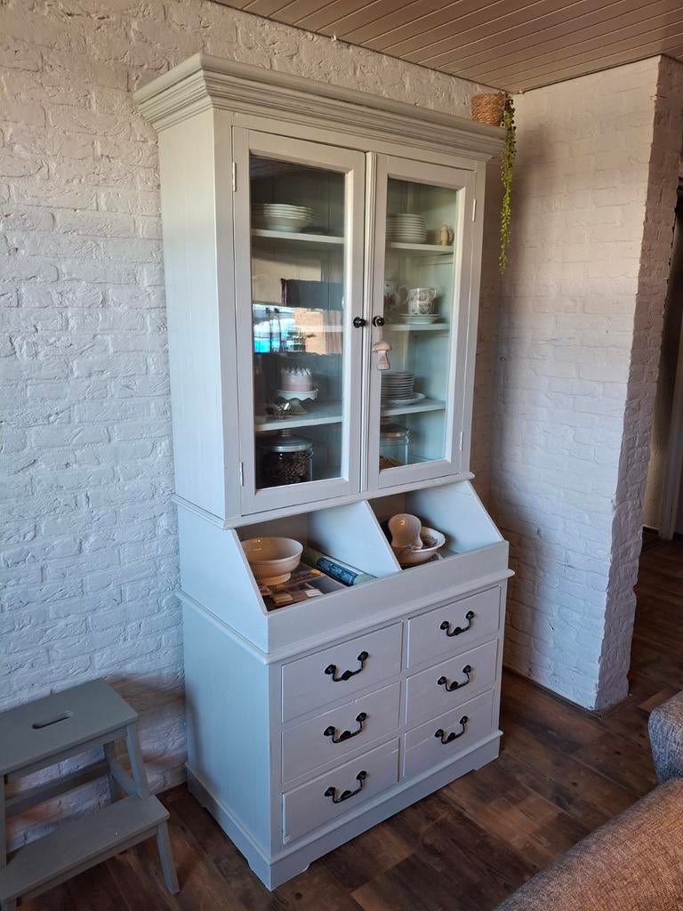 Leuke grutterskast / buffetkast, Ophalen, Gebruikt, 50 tot 75 cm, 200 cm of meer