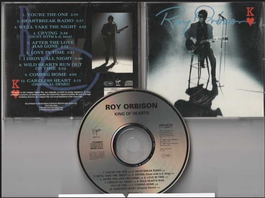 Roy Orbison - King Of Hearts, Cd's en Dvd's, Ophalen of Verzenden, Gebruikt