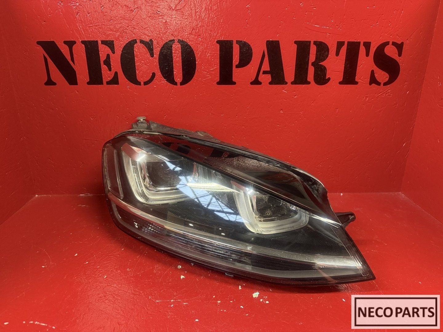 VW GOLF 7 XENON LED KOPLAMP 5G1941034 ALLES LEVERBAAR !!!, Gebruikt, -, Volkswagen, -
