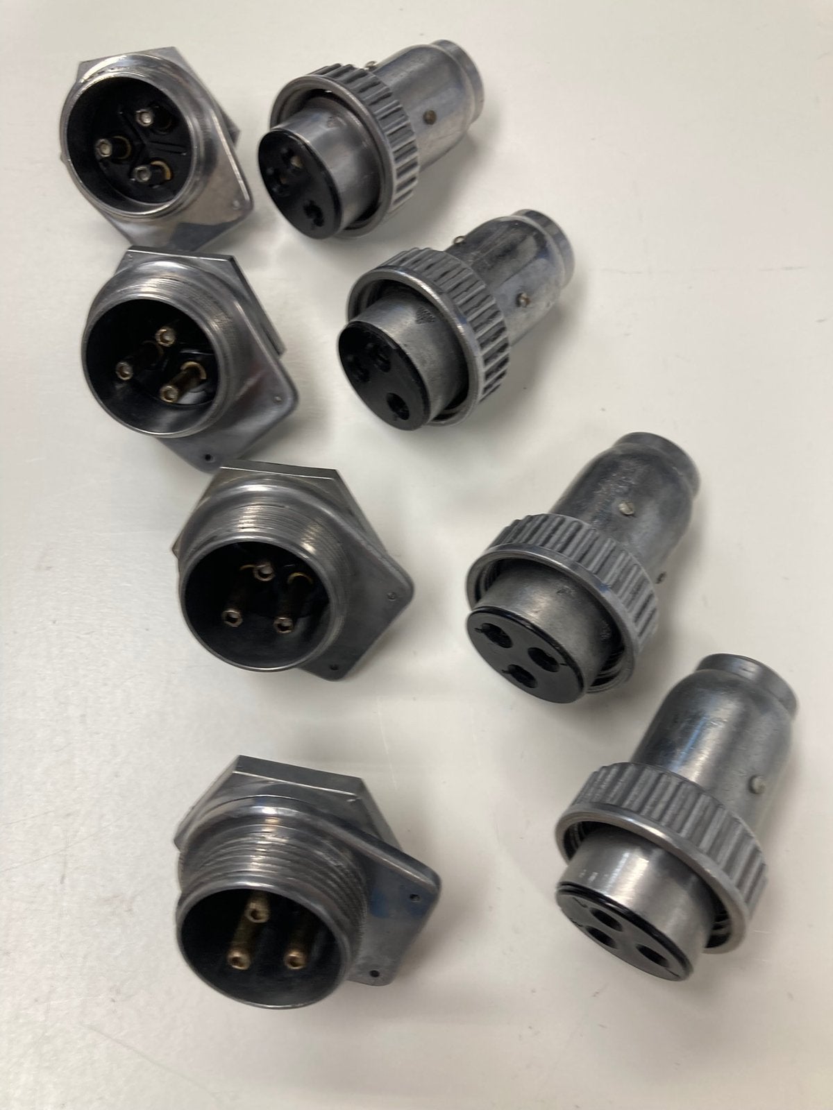 Philips ELA aluminium 3 polige connectoren voor 100 V, Ophalen of Verzenden, Zo goed als nieuw