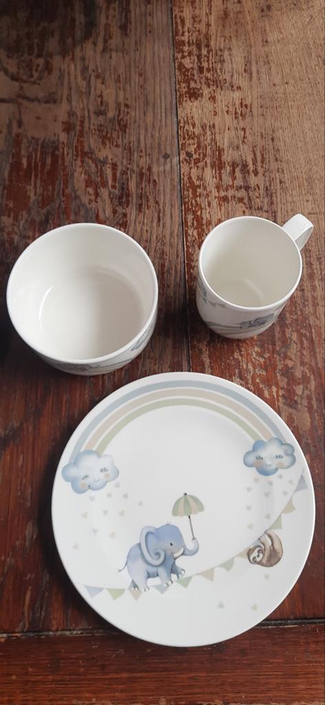 Villeroy & Boch - Walk like an elephant kinderservies, Ophalen of Verzenden, Nieuw, Porselein, Overige stijlen