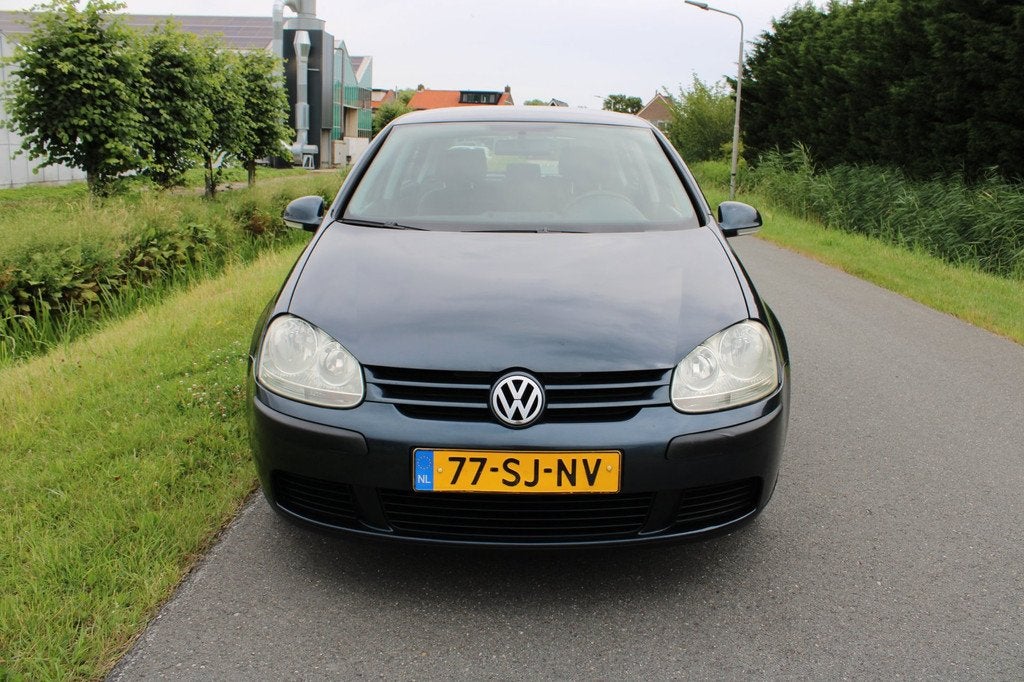 Volkswagen Golf 1.6 FSI Comfortline 5 Drs met Airco, Voorwielaandrijving, Gebruikt, 4 cilinders, Blauw
