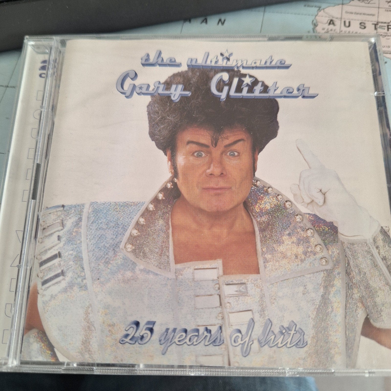 Gary Glitter - The Ultimate Gary Glitter (2xCD), Gebruikt, Ophalen of Verzenden, Inclusief doosje, Classic Rock