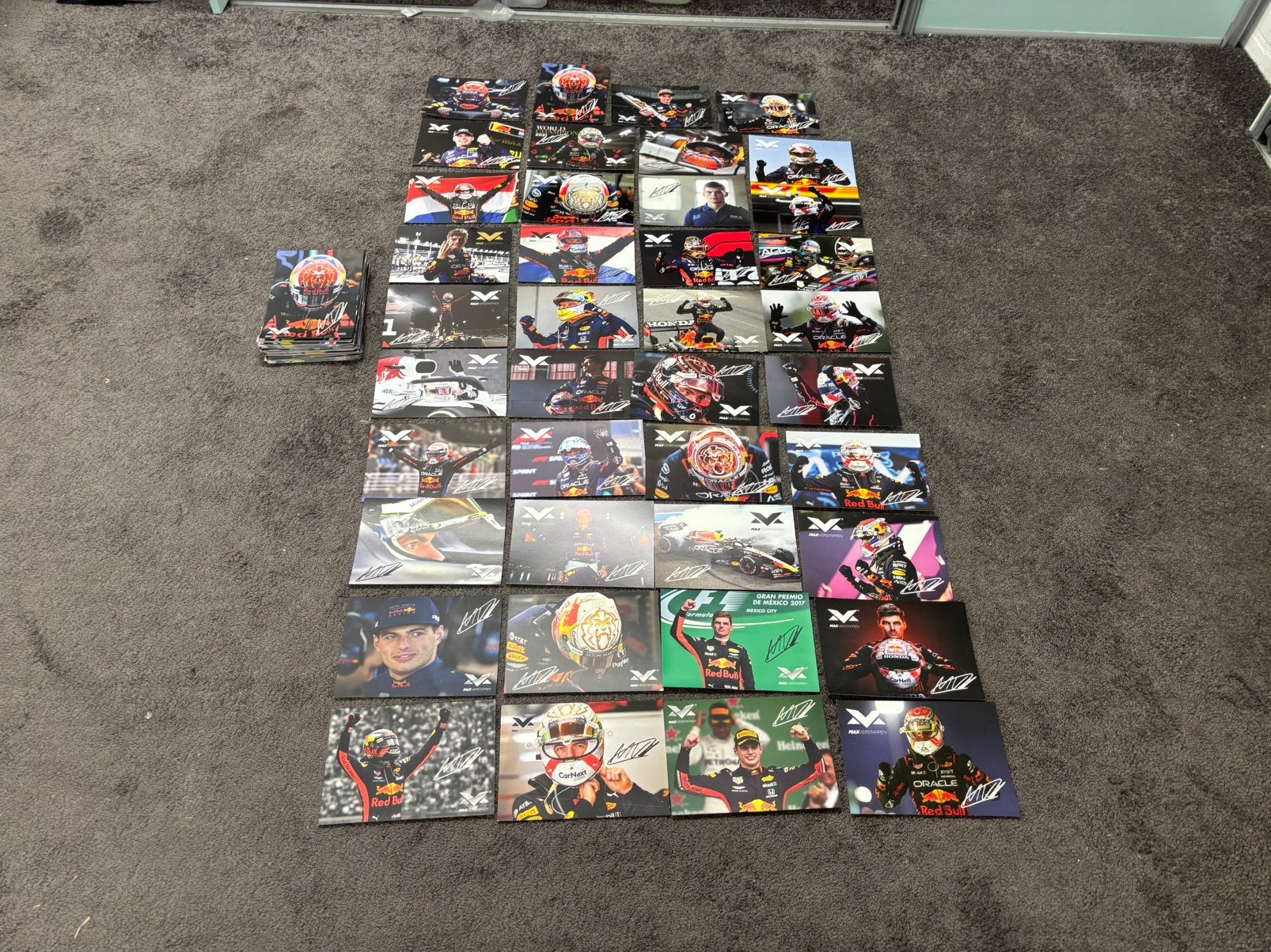 Max verstappen fankaarten ( 150 stuks ), Ophalen of Verzenden, Zo goed als nieuw, Formule 1