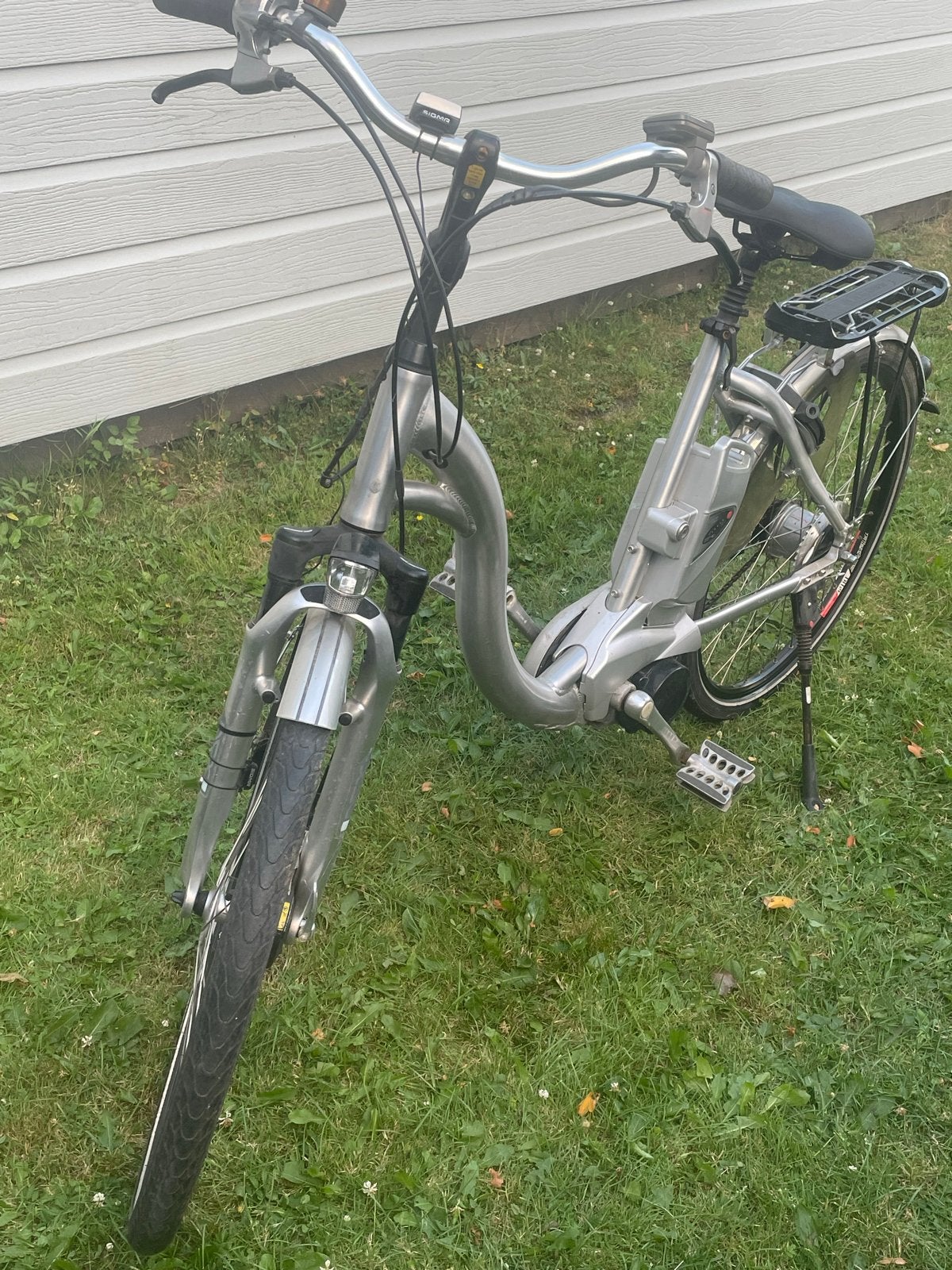 Flyer C8 10ah Silver S50 E-bike - Gebruikt, Gebruikt, 51 tot 55 cm, 30 tot 50 km per accu, Ophalen
