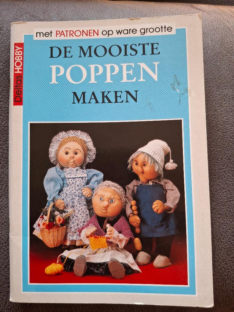 Boekje De mooiste poppen maken, Ophalen, Zo goed als nieuw, Poppen maken